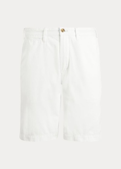 Pantalones Cortos Polo Ralph Lauren Hombre Blancos - Relaxed Fit - JFBPH4293